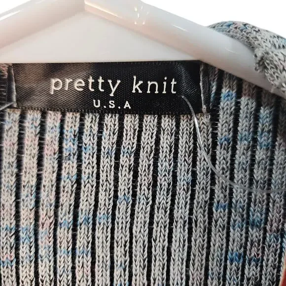 Gray Sleeveless Knit Jumpsuit - Picture 6 of 10